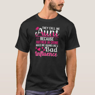 Frauentante Coole Tante nennt mich Tante T-Shirt