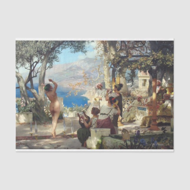 Frauentänze unter Daggers Seidenpapier (Vorderseite)