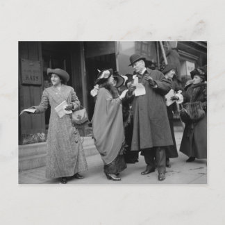 Frauenwahlrecht, 1913 postkarte