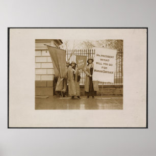 Frauenwahlrecht Poster