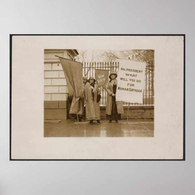 Frauenwahlrecht Poster (Vorne)