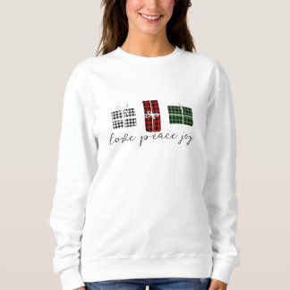 Frauenweihs Niedlicher Weihnachts-Sweater Buffalo Sweatshirt