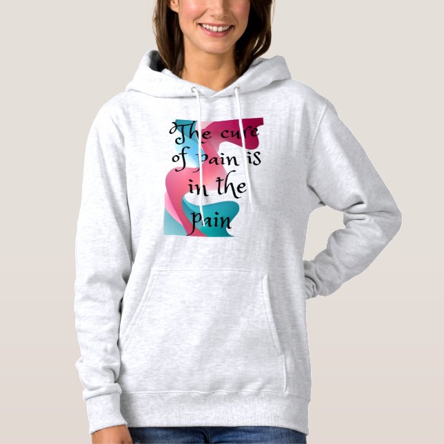 Frauenziffer Hooded Sweatshirt (Vorderseite)