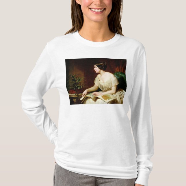 Fräulein Anne Pratt, der berühmte Botaniker T-Shirt (Vorderseite)