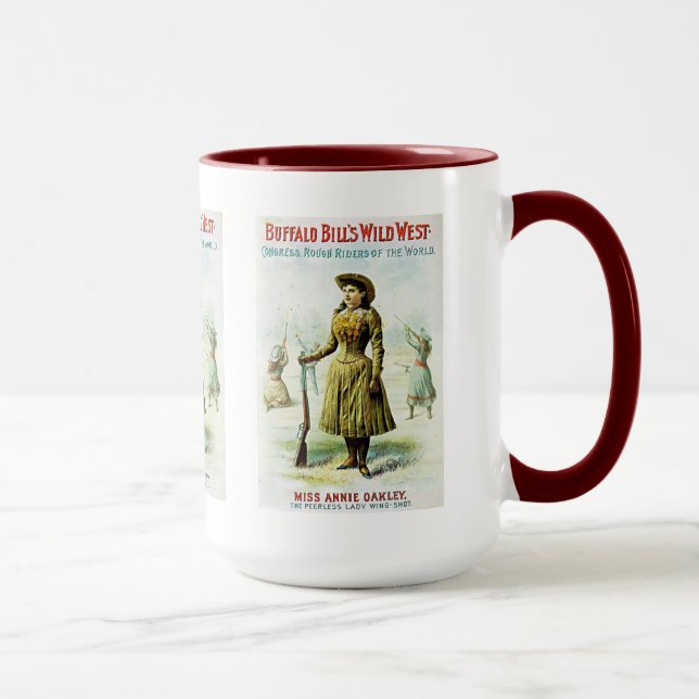 Fräulein Annie Oakley Mug Tasse (Rechts)