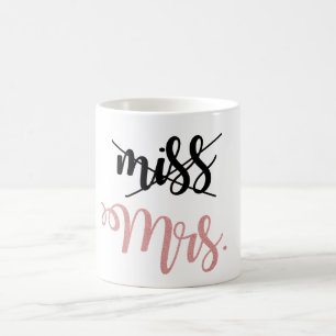 Fräulein auf Mrs Brautparty-Kaffeetasse Kaffeetasse