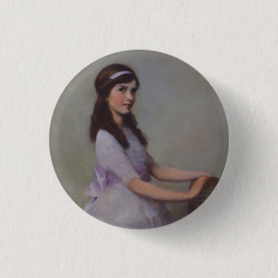 Fräulein Barbara de Selincourt (von Herbert James) Button