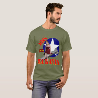 Fräulein Behavin' 1944 des Bomber-WW2 T-Shirt