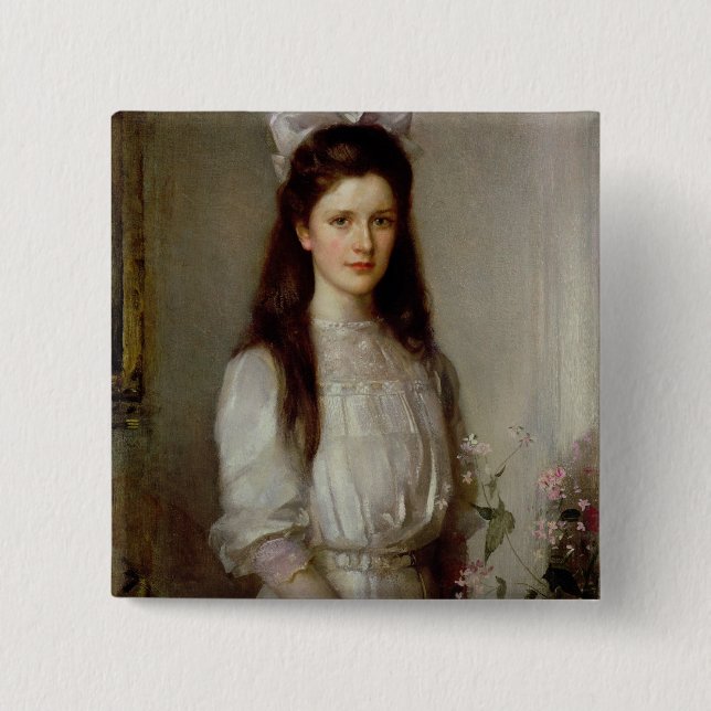 Fräulein Christian Elspeth Mallock Button (Vorderseite)