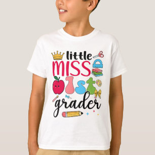 Fräulein Erstklässlerin Erster Schultag Erste Klas T-Shirt