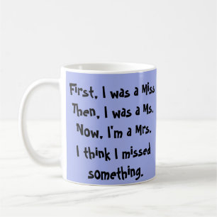 Fräulein, Frau und Frau Mug Kaffeetasse