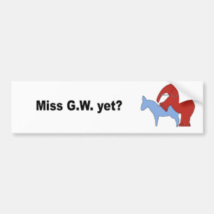 Fräulein G.W. schon Autoaufkleber