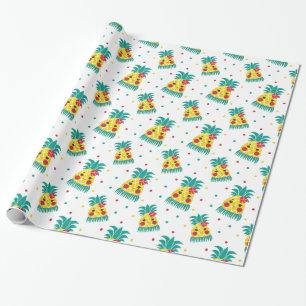 Fräulein Hawaiian Pineapple Geschenkpapier