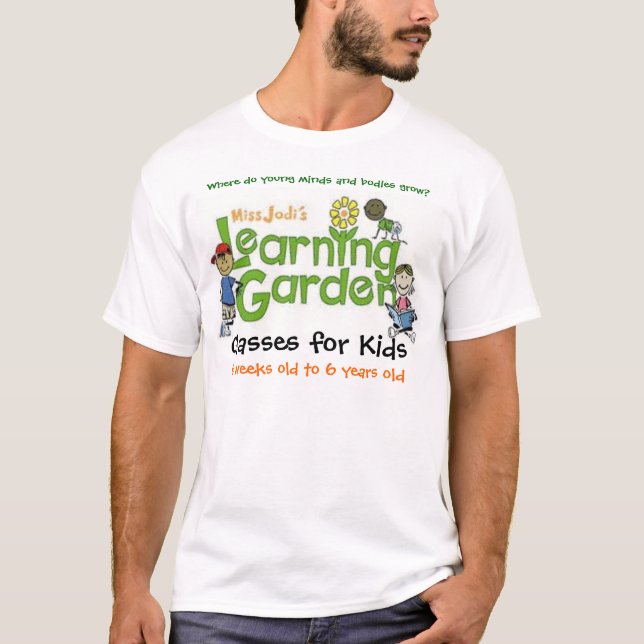Fräulein Jodis Learning Garden Logo Shirt (Vorderseite)
