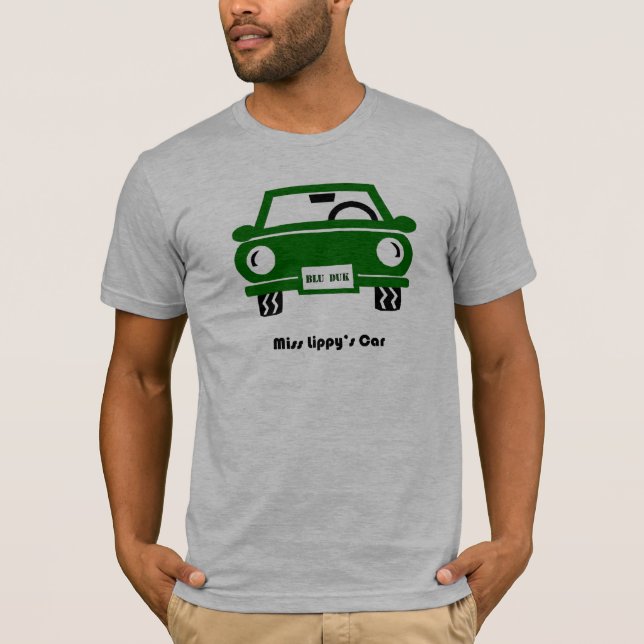 Fräulein Lippys Car T-Shirt (Vorderseite)