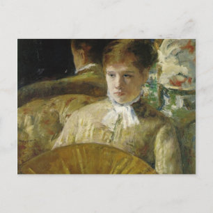Fräulein Mary Ellison, Mary Cassatt Postkarte