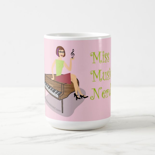 Fräulein Music Nerd Mug Tasse (Mittel)