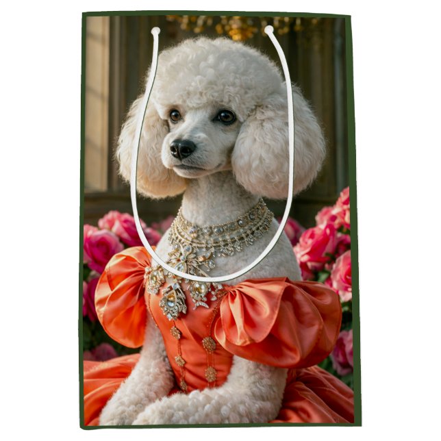 Fräulein Poodle  Mittlere Geschenktüte (Vorderseite)