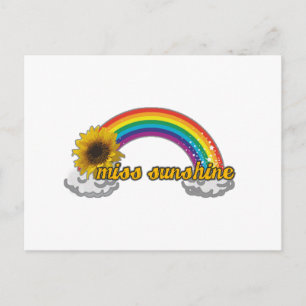 Fräulein Sonnenschein Postkarte