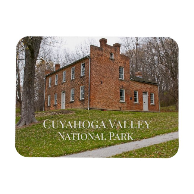 Frazee House, Cuyahoga Valley National Park, Ohio Magnet (Horizontal)