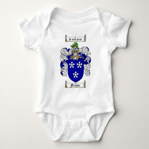 FRAZIER FAMILIENWAPPEN - FRAZIER WAPPEN BABY STRAMPLER