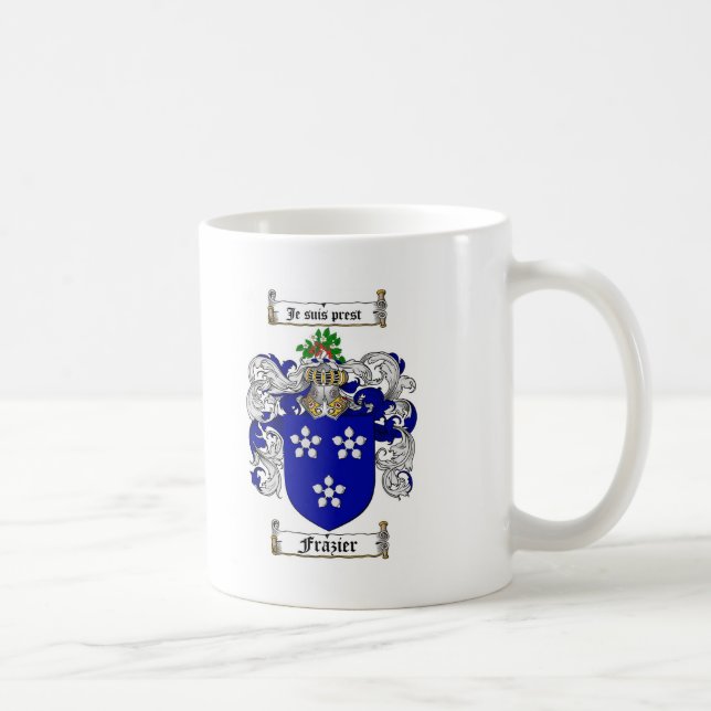 FRAZIER FAMILIENWAPPEN - FRAZIER WAPPEN TASSE (Rechts)