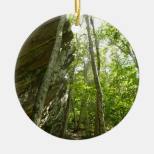 Frazier Rock Wand im Shenandoah National Park Keramik Ornament