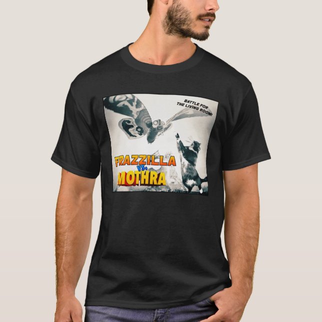 Frazzilla Katzen-Dunkelheits-T - Shirt (Vorderseite)