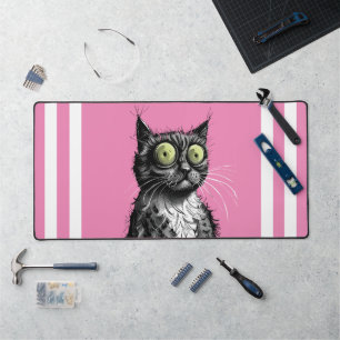 Frazzle Cat Desk Mat Schreibtischunterlage