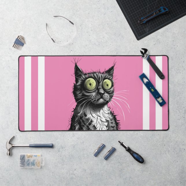 Frazzle Cat Desk Mat Schreibtischunterlage (Arbeitsplatz)