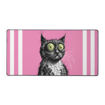 Frazzle Cat Desk Mat