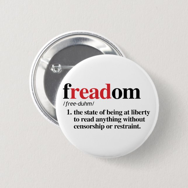 Freadom Definition Button (Vorne & Hinten)