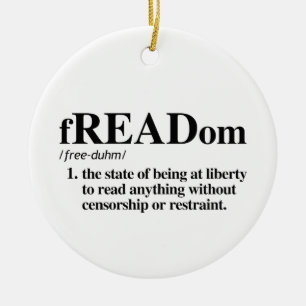 Freadom-Definition Keramik Ornament