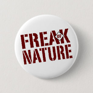 Freak der Natur Button