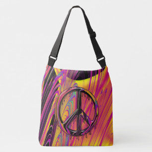 Freak Flag Psychedelic Hippy Couture Tragetaschen Mit Langen Trägern