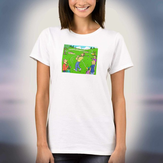 Freak Golf Shot Rebounds T-Shirt (Von Creator hochgeladen)