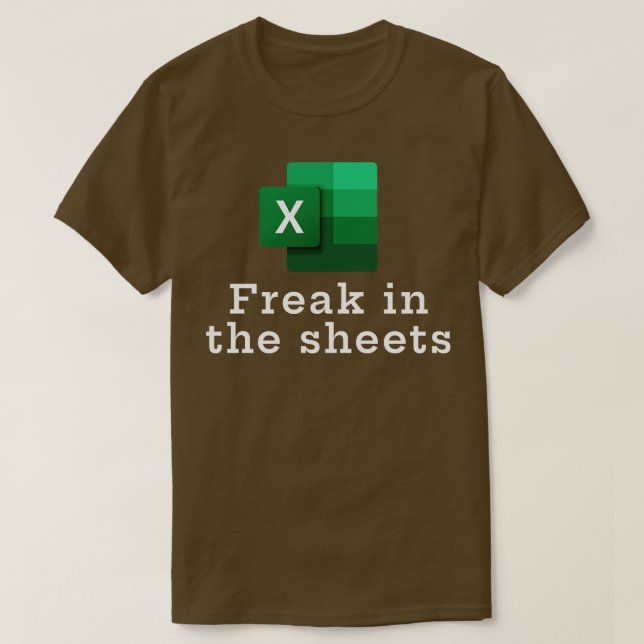 Freak in den Blättern 1 T-Shirt (Design vorne)