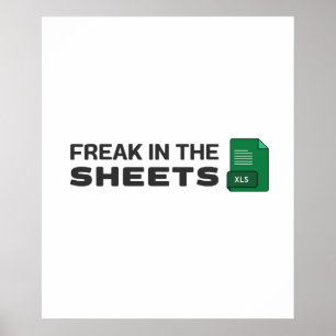 Freak in den Blättern Poster