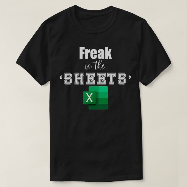 Freak in den Blättern T-Shirt (Design vorne)