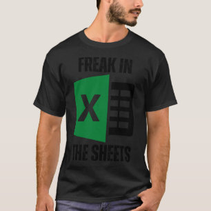 Freak in der Excel-Tabellenkalkulationsstelle T-Shirt