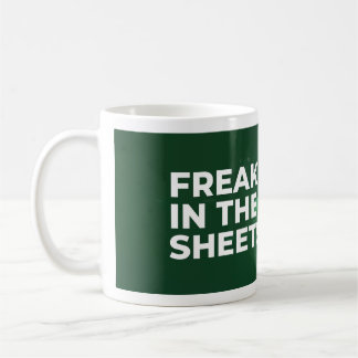 Freak in der Sheets Funny Excel-Tasse Kaffeetasse