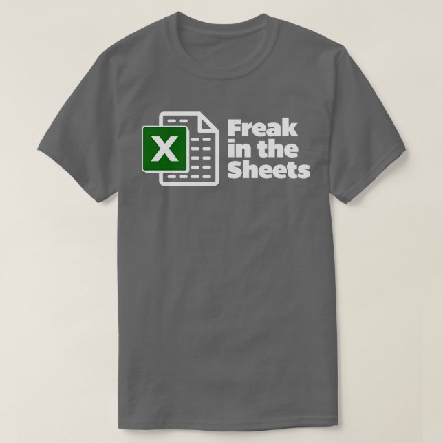 Freak in der Sheets Green Design Tapestory T-Shirt (Design vorne)