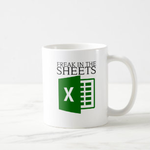 Freak in Excel-Sheets Kaffeetasse