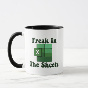 Freak in Sheets - Excel Tabellenkalkulation Lover  Tasse