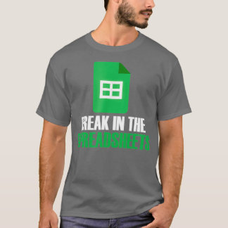 Freak in Tabellenkalkulationen T-Shirt