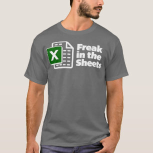 Freak in the Sheets Grüne Design-Tapete T-Shirt