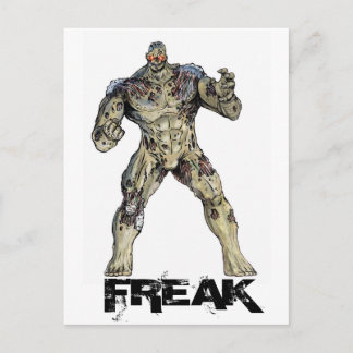 Freak Postcard Postkarte