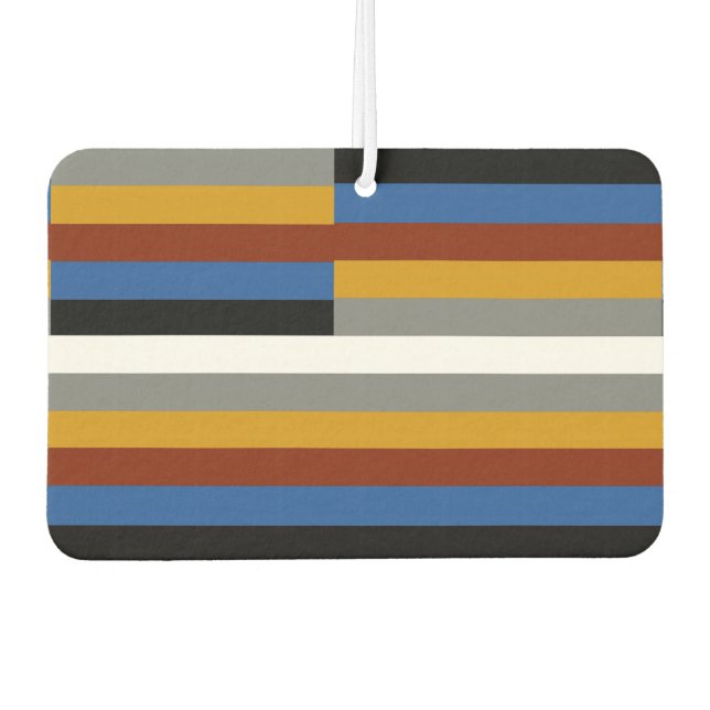 Freak Pride Flag Autolufterfrischer (Vorderseite)