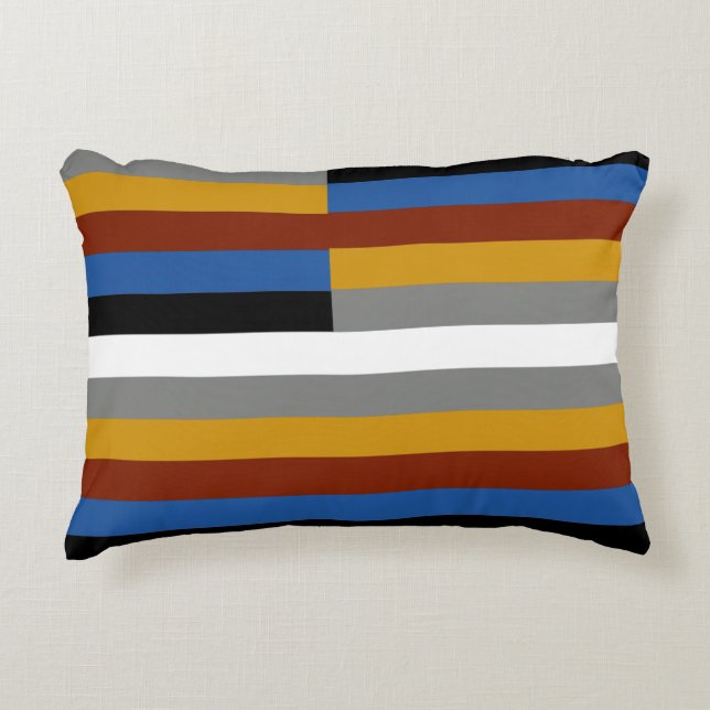 Freak Pride Flag Dekokissen (Vorderseite)