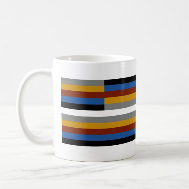 Freak Pride Flag Kaffeetasse (Links)